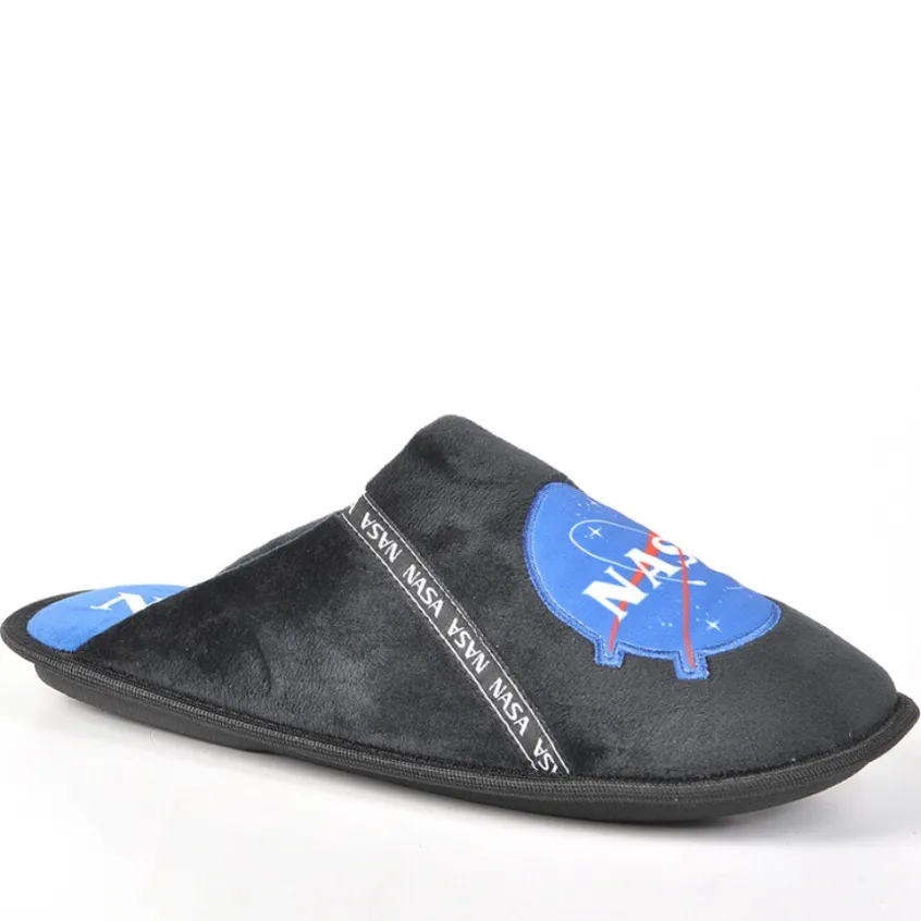 Chaussons|NASA Chaussons Homme Noir