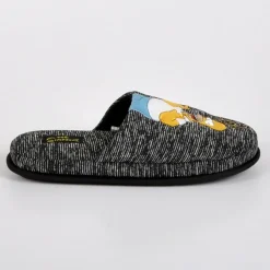 Chaussons|SIMPSONS Chaussons Homme Noir