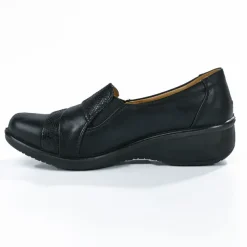 Chaussures Confort|LADY CONFORT Chaussures Confort Avec Elastiques Noir