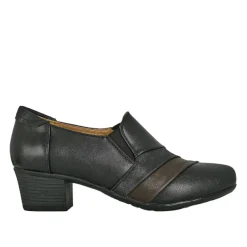 Chaussures Confort|LADY CONFORT Chaussures Confort Femme Noir A Talon