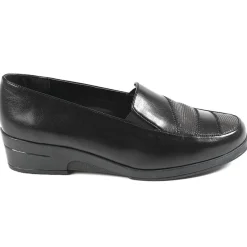 Chaussures Confort|LADY CONFORT Chaussures Confort Femme Avec Elastiques Noir