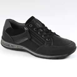 Baskets, Sneakers|RELIFE Chaussures Confort Homme Noir