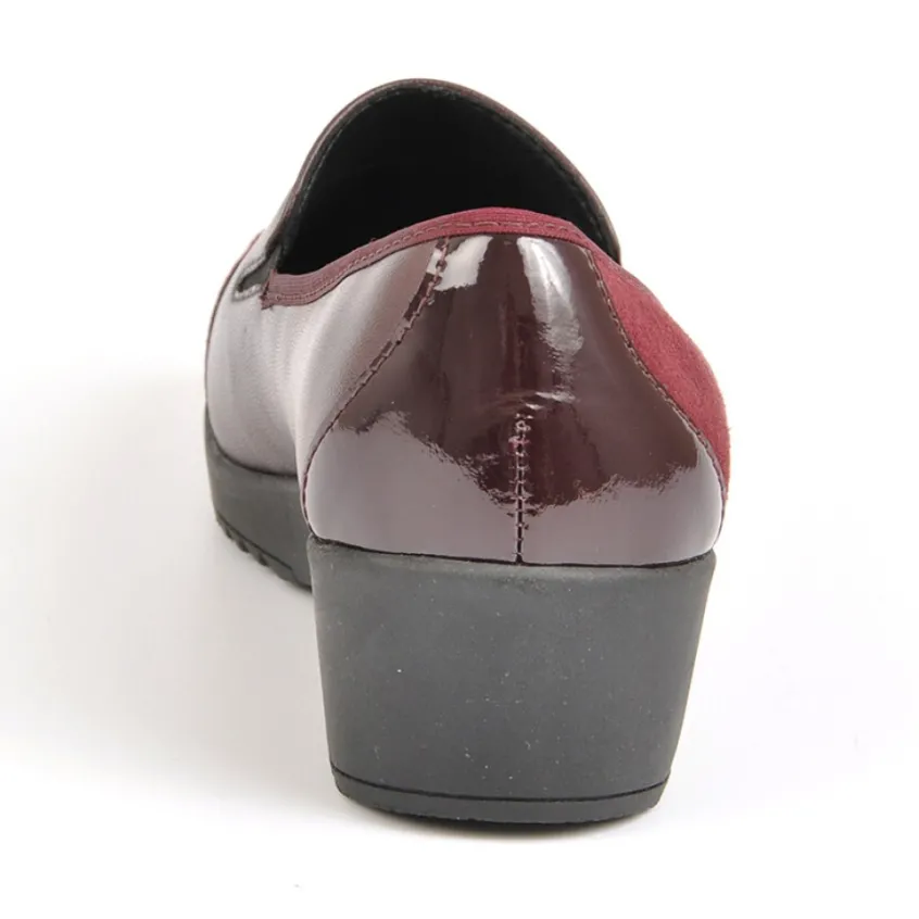 Chaussures Confort|LADY CONFORT Chaussures Femme Bordeaux