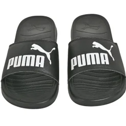 Mules, Tongs|PUMA Claquettes Homme Noir Popcat 20