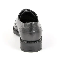 Derbies|TIPO ALTO Derbies Avec Effet Croco Noir