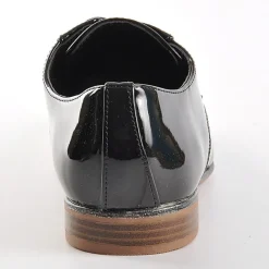 Derbies|ANA LUNA Derbies Avec Franges Vernis Noir