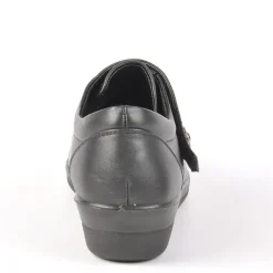 Chaussures Confort|LADY CONFORT Derbies Confort Bi-Matieres Noir
