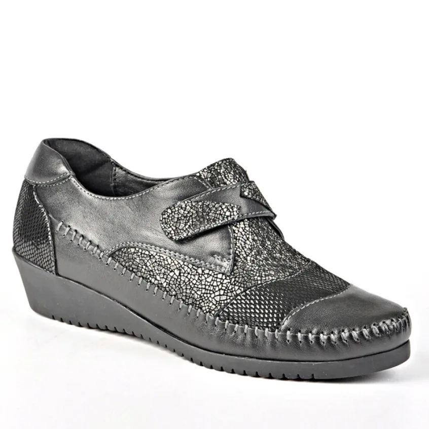 Chaussures Confort|LADY CONFORT Derbies Confort Femme Noir