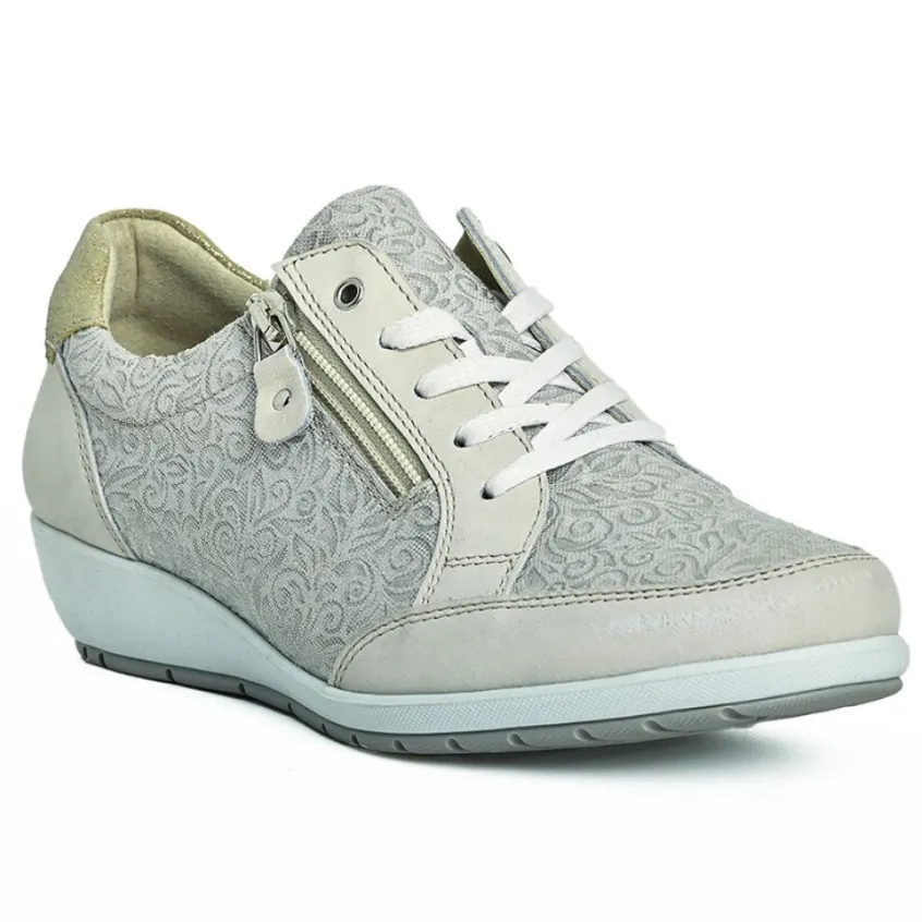 Chaussures Confort|LADY CONFORT Derbies Femme Argentes