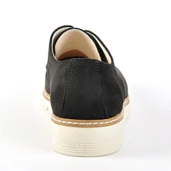 Derbies|VICE VERSA Derbies Femme Aspect Velours Ana Luna Noir