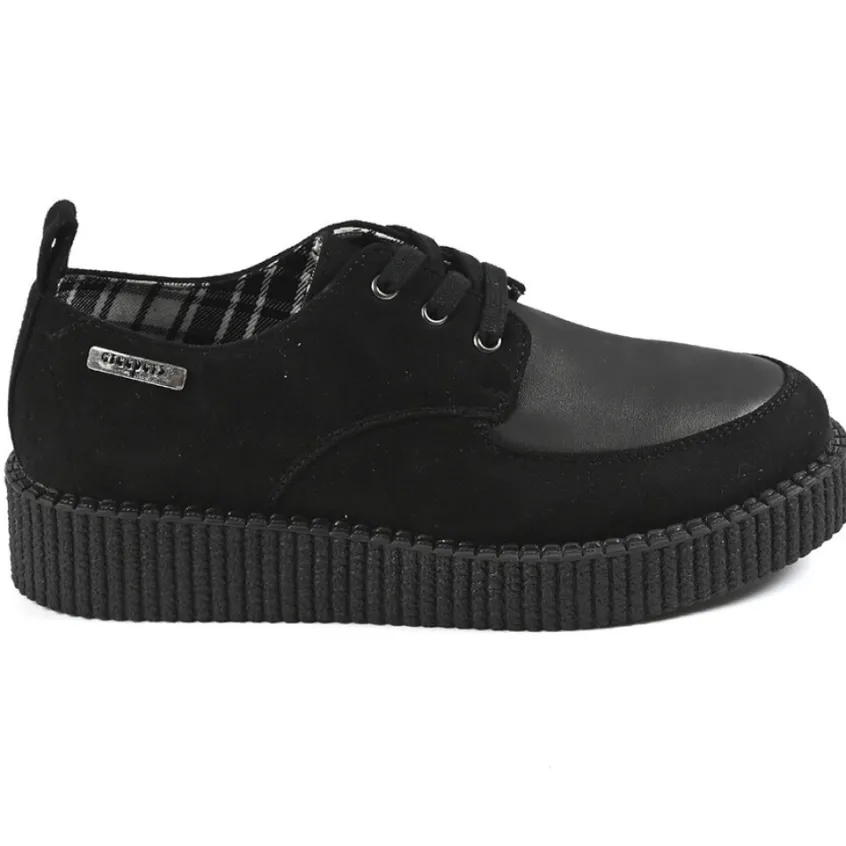 Derbies|CREEPERS Derbies Femme Noir