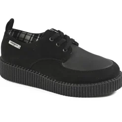 Derbies|CREEPERS Derbies Femme Noir