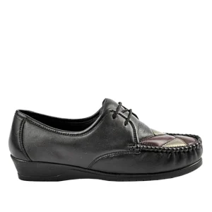 Chaussures Confort|LADY CONFORT Derbies Femme Noir