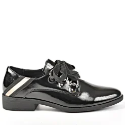 Derbies|ANA LUNA Derbies Femme Vernis Noir