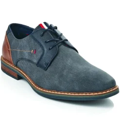 Derbies, Chaussures De Ville|FORTUNATO Derbies Homme Bi-Matieres Bleu Marine