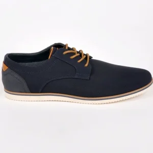 Derbies, Chaussures De Ville|STREET LIFE Derbies Homme Semelles Souples Bleu Marine