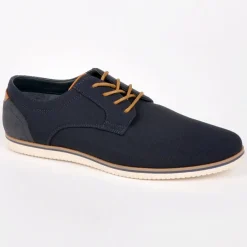 Derbies, Chaussures De Ville|STREET LIFE Derbies Homme Semelles Souples Bleu Marine