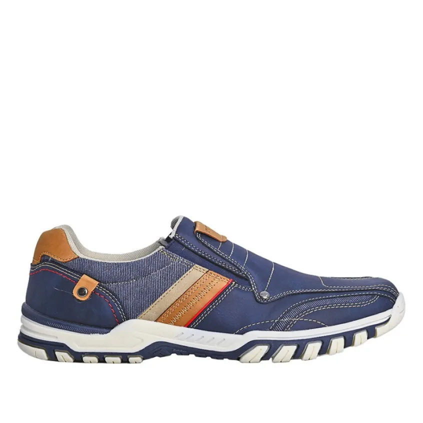 Baskets, Sneakers|STREET LIFE Derbies Homme Bleu Marine