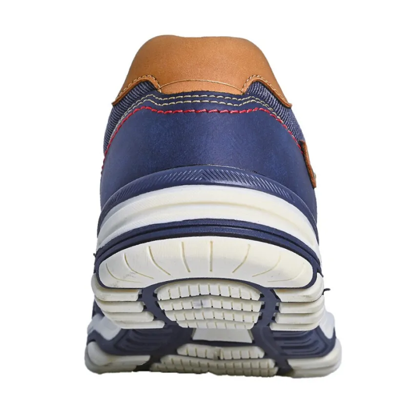 Baskets, Sneakers|STREET LIFE Derbies Homme Bleu Marine