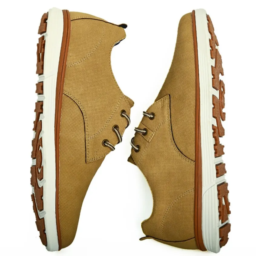 Baskets, Sneakers|STREET LIFE Derbies Homme Beige