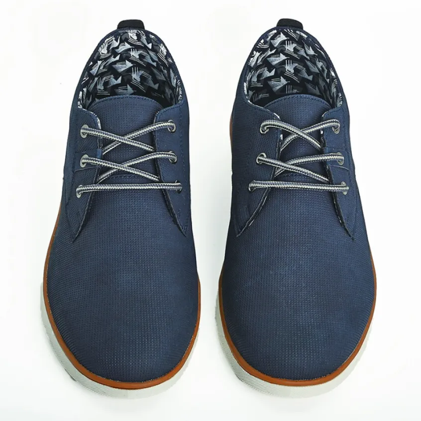 Baskets, Sneakers|STREET LIFE Derbies Homme Bleu Marine