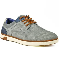 Baskets, Sneakers|STREET LIFE Derbies Homme Gris