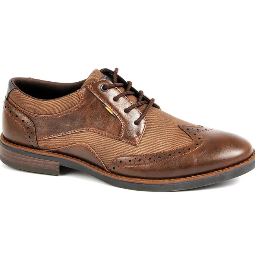 Derbies, Chaussures De Ville|STREET LIFE Derbies Homme Marron