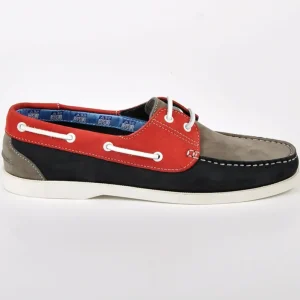 Mocassins, Chaussures Bateaux|SEALINE Derbies Homme Style Bateau Bleu Marine En Cuir