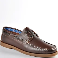 Mocassins, Chaussures Bateaux|SEALINE Derbies Style Bateau Marron