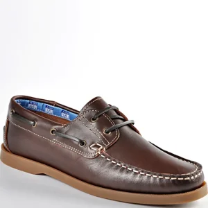 Mocassins, Chaussures Bateaux|SEALINE Derbies Style Bateau Marron