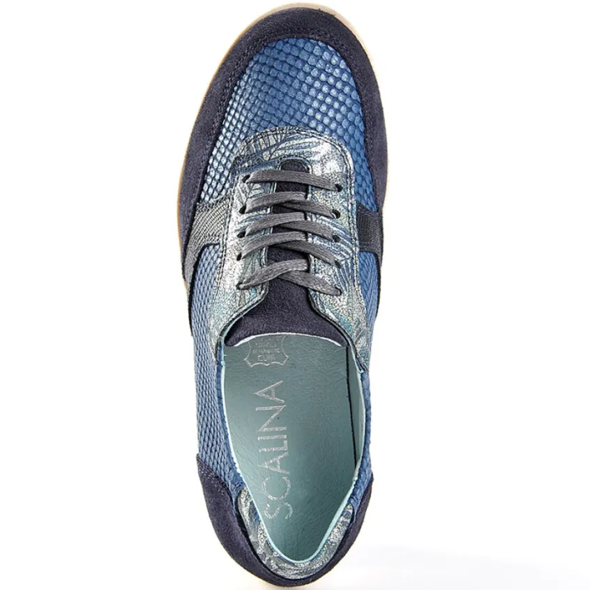 Chaussures Confort|SCALINA Derbys Bleu