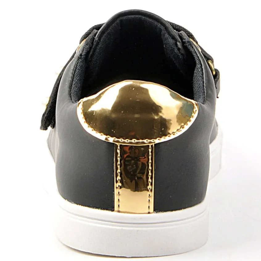 Baskets, Sneakers|GIRL TIME Derbys Noir