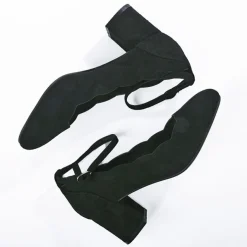 Escarpins|VICE VERSA Escarpins A Brides Cheville Femme Noir Ana Luna