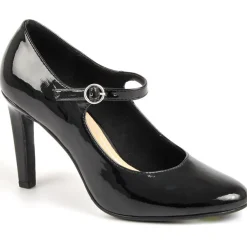 Escarpins|MASCARA Escarpins A Brides Femme Vernis Noir