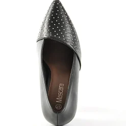 Escarpins|MASCARA Escarpins Avec Petits Clous Noir