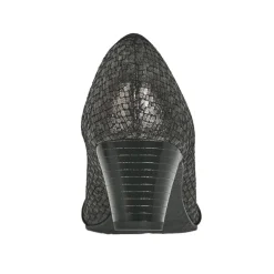 Chaussures Confort|SCALINA Escarpins Confort Femme Bi-Matieres Noir