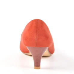 Escarpins|ANA LUNA Escarpins Femme Aspect Velours Orange