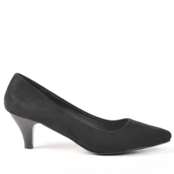 Escarpins|VICE VERSA Escarpins Femme Aspect Velours Noir