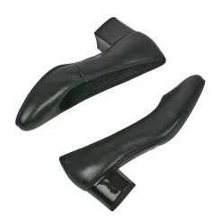 Chaussures Confort|SCALINA Escarpins Femme Cuir Noir Semelles Souples