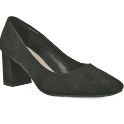 Escarpins|VICE VERSA Escarpins Femme Noir Bout Carre