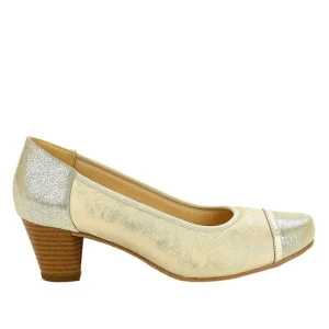 Chaussures Confort|SCALINA Escarpins Irises Femme Beige