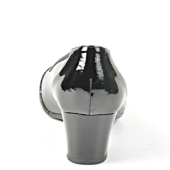 Chaussures Confort|LADY CONFORT Escarpins Noir Forme Large