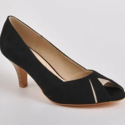 Escarpins|MASCARA Escarpins Ouverts Femme Noir