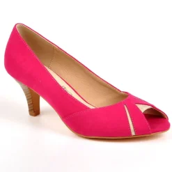 Escarpins|MASCARA Escarpins Ouverts Femme Rose Fuchsia