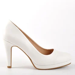 Escarpins|MASCARA Escarpins Plateforme Femme Blanc