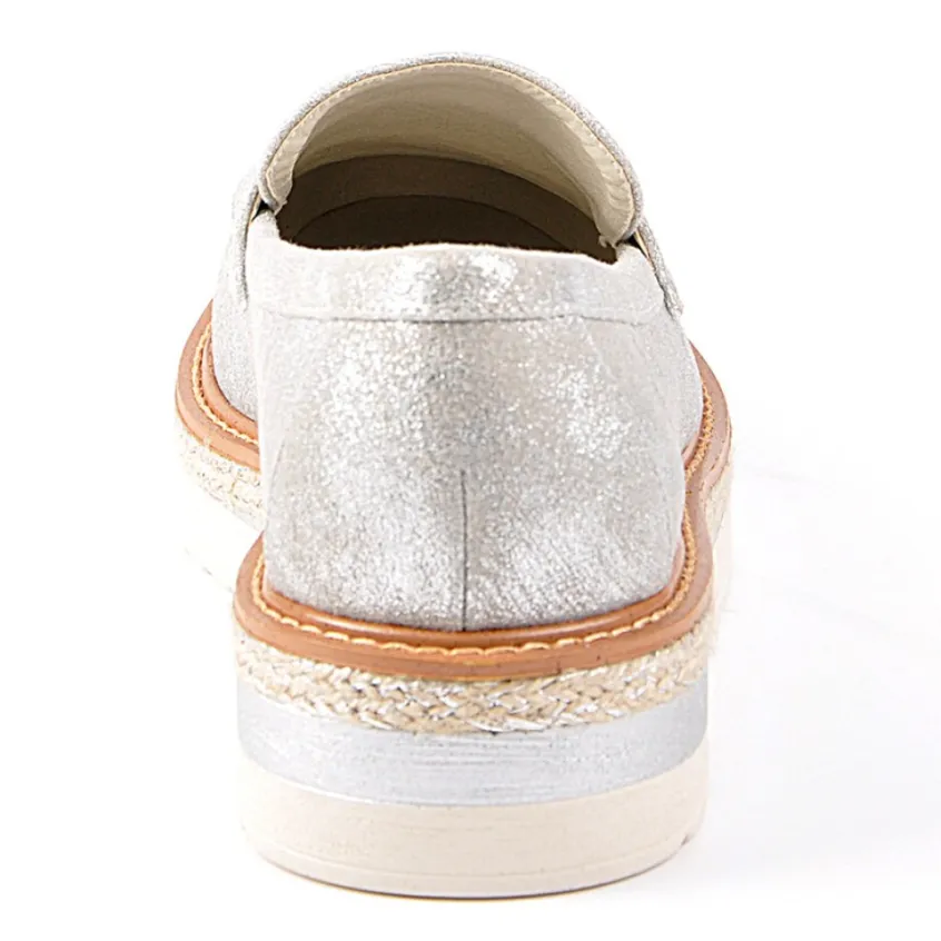 Mocassins|ANA LUNA Mocassins Argente