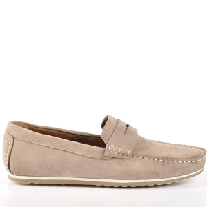 Mocassins, Chaussures Bateaux|FORTUNATO Mocassins Aspect Daim Gris