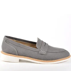 Mocassins|ANA LUNA Mocassins Aspect Velours Gris