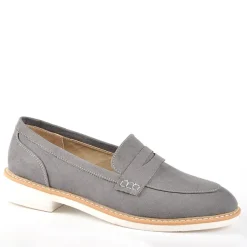 Mocassins|ANA LUNA Mocassins Aspect Velours Gris