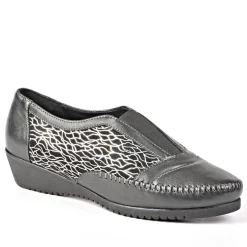 Chaussures Confort|LADY CONFORT Mocassins Confort Noir